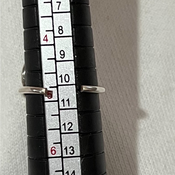 925 Sterling Silver Toe Ring or ring Adjustable. Thick ring! - Picture 3 of 4